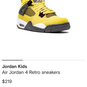 Jordan 4 retro
